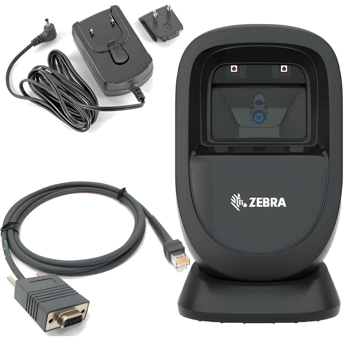 Zebra DS9308-SR4R0110AZU Ds9308-Sr Black Serial Kit - Us: Ds9308-Sr00004Zzww Scanner, Cba-R01-S07Pbr Serial Cable, Pwr-Wua5V4W0Us