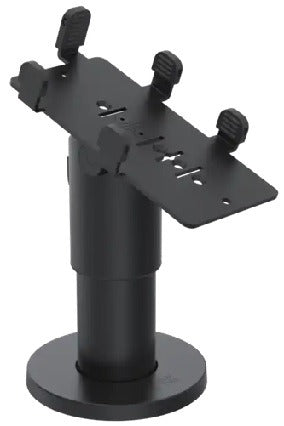 Ergonomic Solutions PAX035-D-MN-02 Spacepole Sp2 Duratilt On 100Mm Pole With Multigrip Plate For Pax A35, No Handle, Black