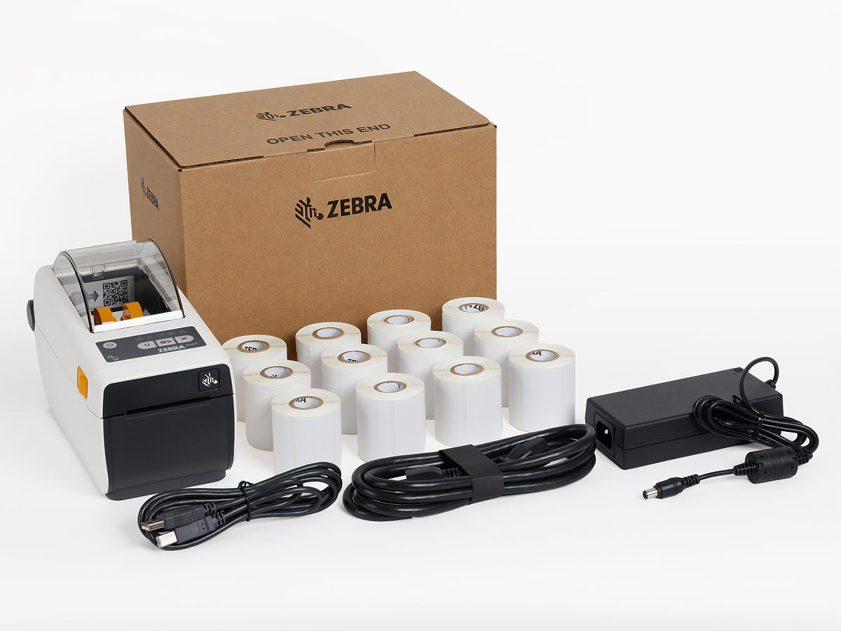 Zebra SMB-P1142886 Kit, SMB, Healthcare, ZD411 Bundle