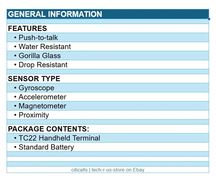 Zebra WLMT0-T22B6CBC2-NA TC22; WLAN, Wifi 6, SE55, 6" Display, 6GB/64GB, 16MP RFC, 5MP FFC, 2-Pin Back I/O, Standard Battery, NFC, BT