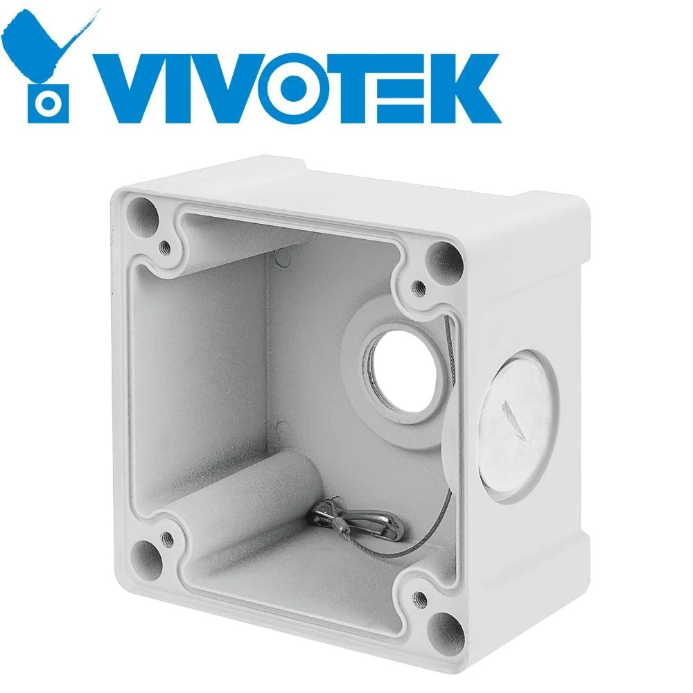 Vivotek AM-719_V01 Conduit Box, Supports: IB9365-EHT, IB9365-HT, IB9367-EHT, IB9367-HT, IB9367-H, IB8377-EHT, IB8377-HT, Wall