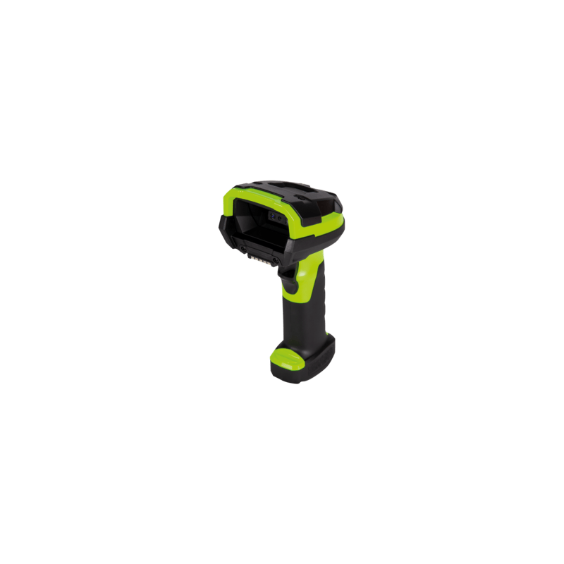 Zebra DS3608-XR60003VZWW Ds3608-Xr: Rugged, Area Imager, Extended Range (Se58), Corded, Green Laser Aimer, Industrial Green, Vibration