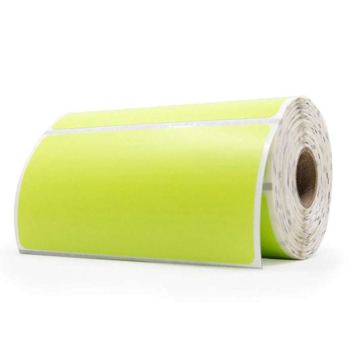 Zebra LD-R2AQ5J Label, Paper, 4x2in (101.6x50.8mm); DT, Z-Perform 1000D, Value Uncoated, Permanent Adhesive, 0.75in (19.1mm)