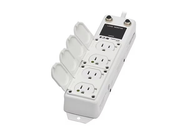 Eaton PS-415-HG Tripp Lite Series Safe-IT Medical-Grade Power Strip, UL 1363, 4 Hospital-Grade Outlets, Antimicrobial, 15 ft.