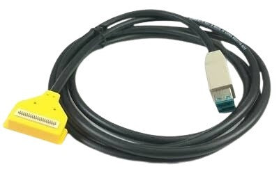 VeriFone 23998-02-R Cable,Yellow Mx870 Usb To Ecr 12V Pwr-Usb 2M Rohs