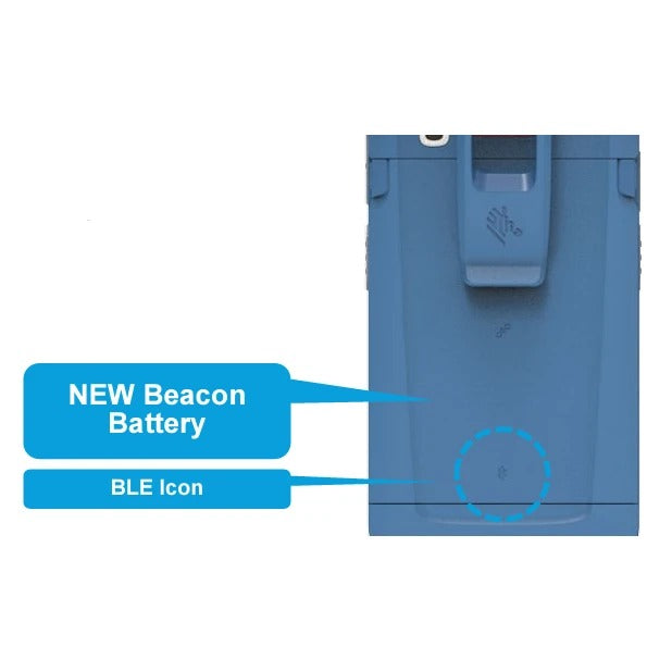 Zebra BTRY-TC5X-BTBCN4HC-01 Bluetooth Beacon TC52, TC52x, TC52ax Healthcare PowerPrecision Plus+, Battery, 4150 mAh.