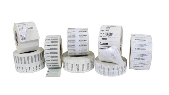 Zebra 10038998 ZPERF 1500T 4x2 RFID 3" core, Single ROll.