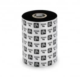 Zebra 74941 Resin Ribbon, 64mmx74m (2.52inx242ft), Image Lock; Image Lock, 12mm (0.5in) core, 12/box