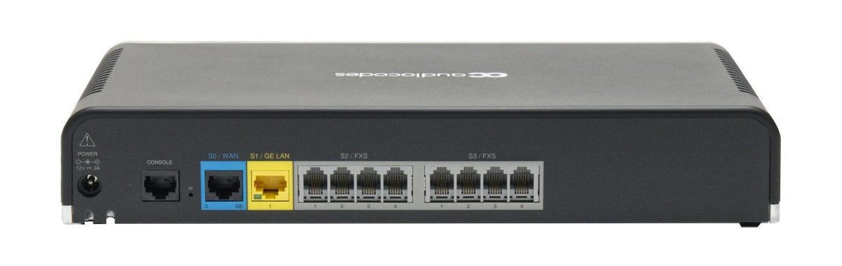 AudioCodes MP524/24S/SIP/D-SUB Includes MediaPack 5xx chassis, 1 Giga Ethernet LAN port, 2 Giga Ethernet WAN port, D-sub (50 pin) connector