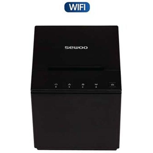 Sewoo TS200BTBKUS SLK-TS200 POS Printer 3" 203DPI 250mm/sec. USB(B type)+Serial (RS- 232C_9pin)+Ethernet Built-in, Bluetooth