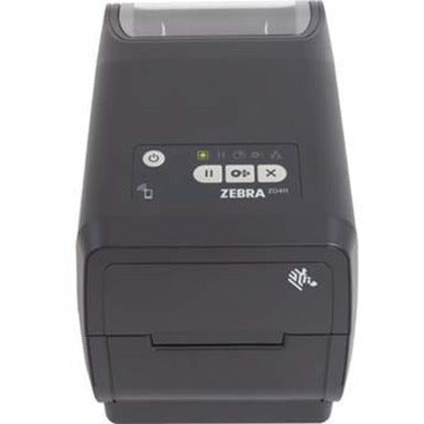 Zebra ZD4A022-T01M00EZ Thermal Transfer Printer (74M) ZD411; 203 dpi,USB, USB Host, Modular Connectivity Slot, BTLE5, US Cord, Swiss