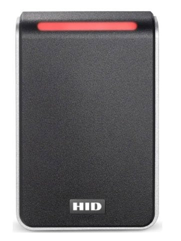 HID 40NKS-00-002BGW Signo 40,Blk/Slvr,Pig,Crd Pfl Std,Ma Rdy,Fmt:Asp10022,Wieg,32-B Msb,Em:32-B,Led:Red,Flsh:Grn,Bzr,Srf:On