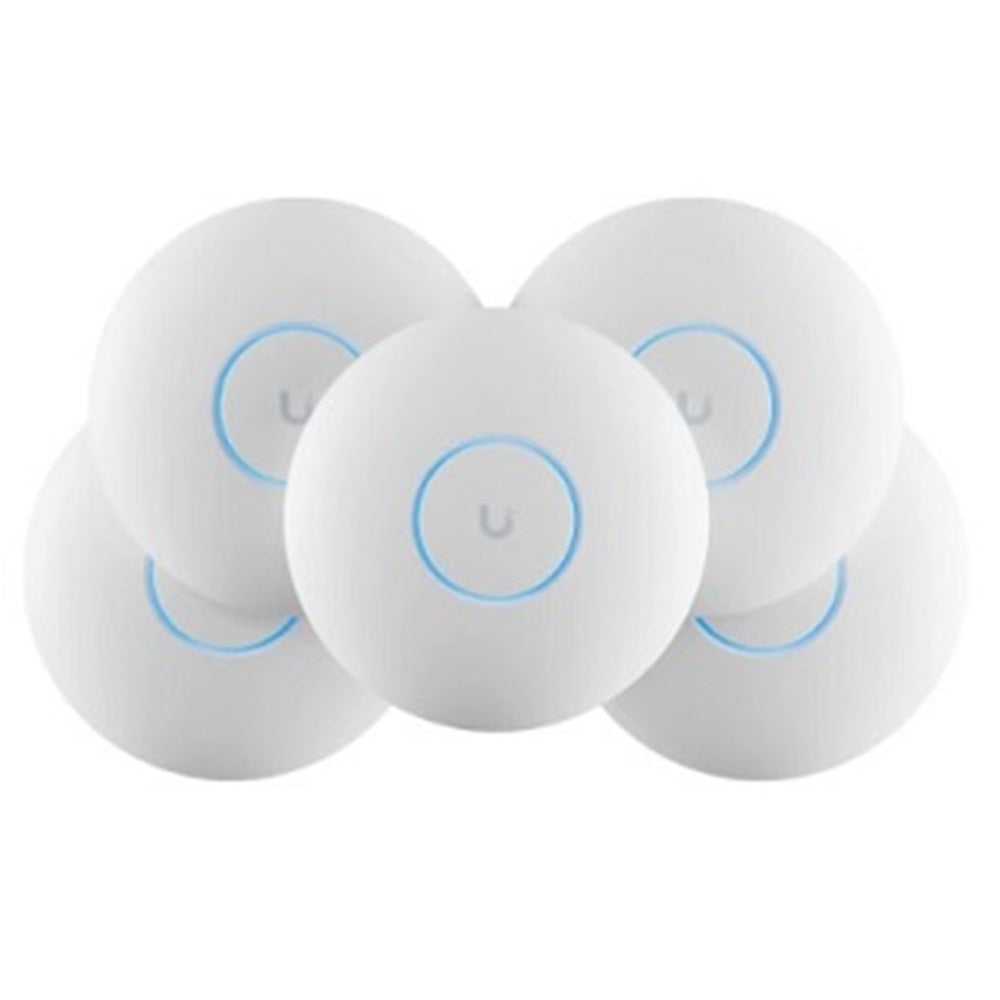 Ubiquiti U7-PRO-5-US Ceiling-mounted WiFi 7 AP with 6 spatial streams and 6 GHz support for interference-free WiFi in demanding