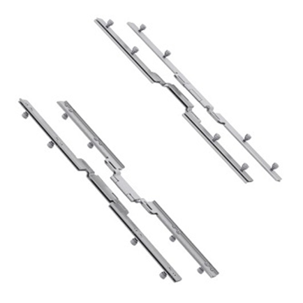 Ubiquiti UACC-RACK-STACKING-KIT Easy-to-install accessory set that connects two Toolless Mini Racks to create a 12U network rack.