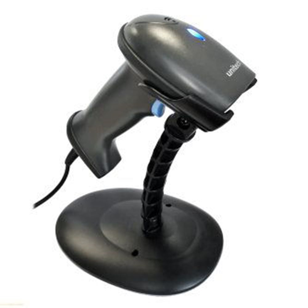 Unitech MS836-SUCB00-SG MS836 Barcode Scanner, Laser, USB Cable and Stand