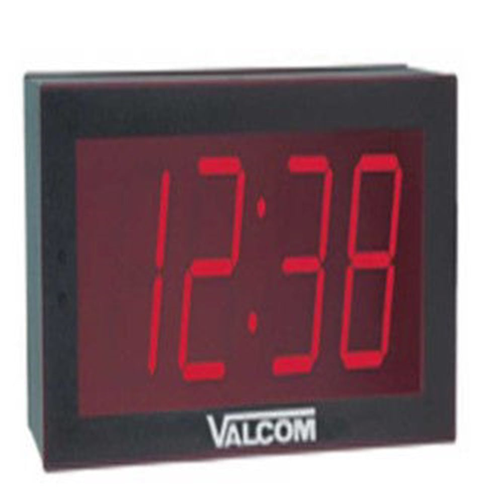 Valcom VIP-D440A IP, PoE, 4", 4 Digits, Digital Clock