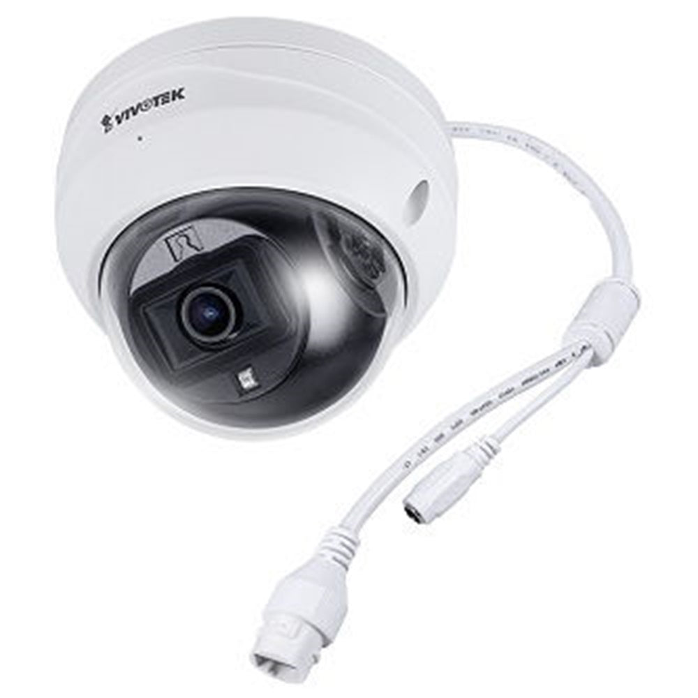 Vivotek FD9369-F2 2MP 30M IR H.265 Outdoor Dome, 2.8mm Lens, 30 fps @ 1920x1080, Smart Motion Detection, One-way audio