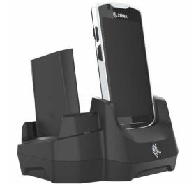 Zebra CRD-TC5X-2SETH-02 Kit, 1 Slot And 1 Spare Battery Ethernet & Usb Communications Cradle For Tc5X Terminals, Includes Power