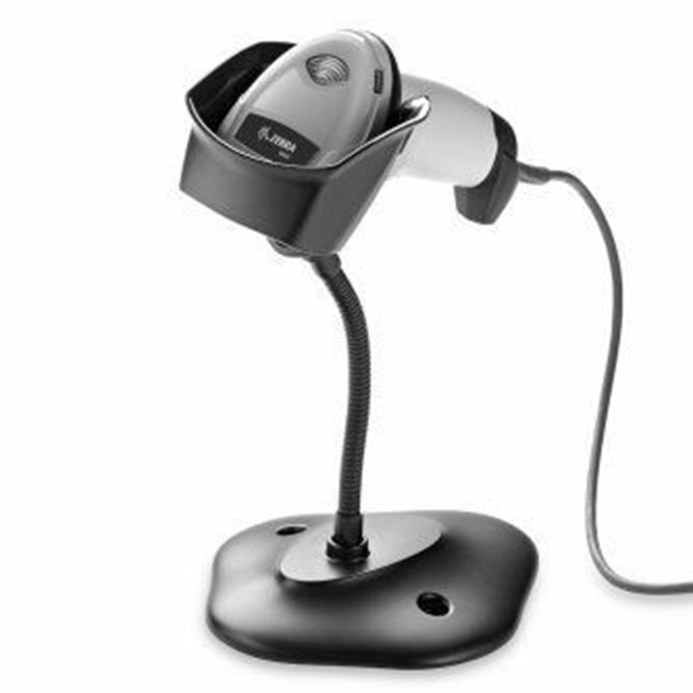 Zebra DS2208-SR6U2100SGW DS2208-SR, WHITE WITH STAND USB KIT: DS2208-SR00006ZZWW SCANNER, CBA-U21-S07ZBR SHIELDED USB Cable