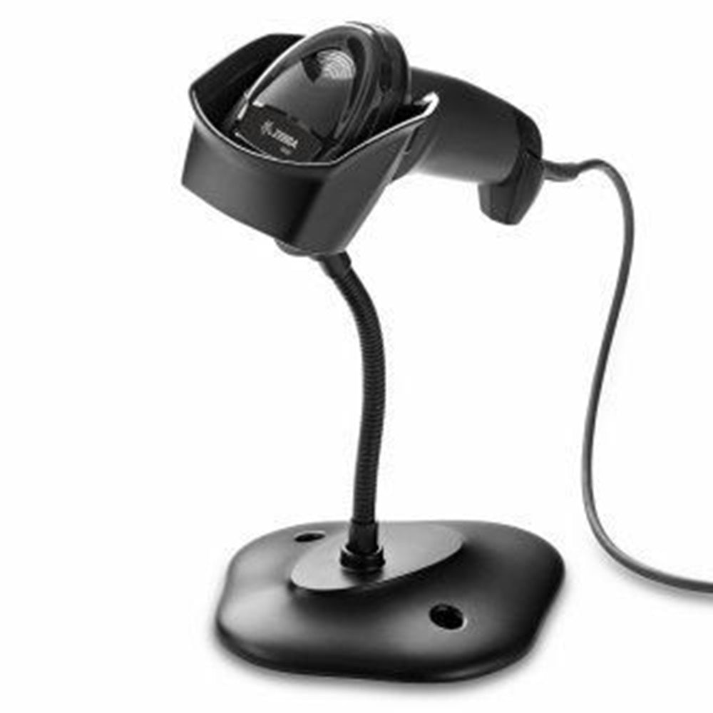 Zebra DS2208-SR7U2100SGW DS2208-SR, BLACK, WITH STAND, USB KIT: DS2208-SR00007ZZWW SCANNER, CBA-U21-S07ZBR SHIELDED USB Cable