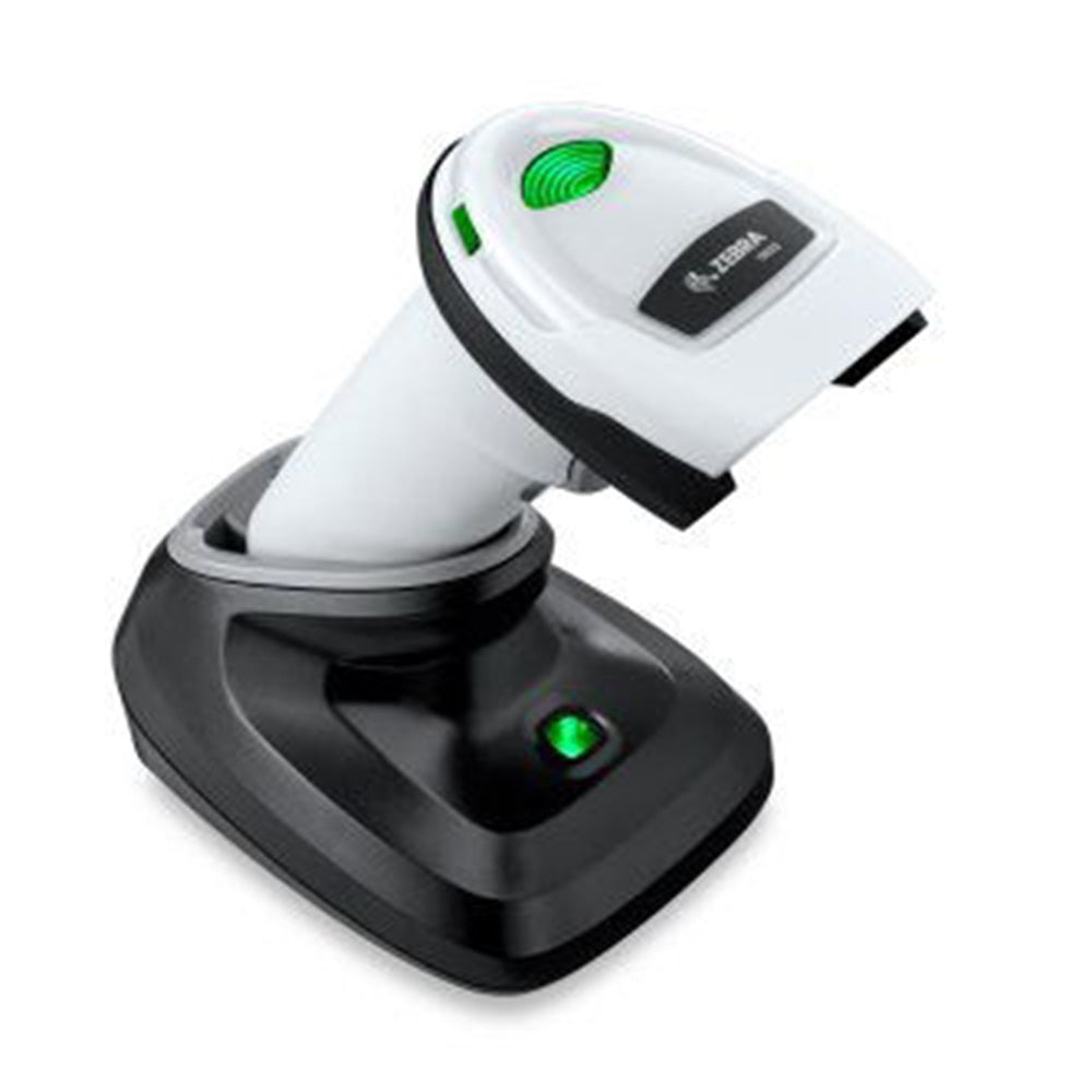 Zebra DS2278-SR6U2100PRW DS2278-SR, White Presentation Cradle USB KIT: DS2278-SR00006ZZWW Scanner, CBA-U21-S07ZBR Shielded USB Cable
