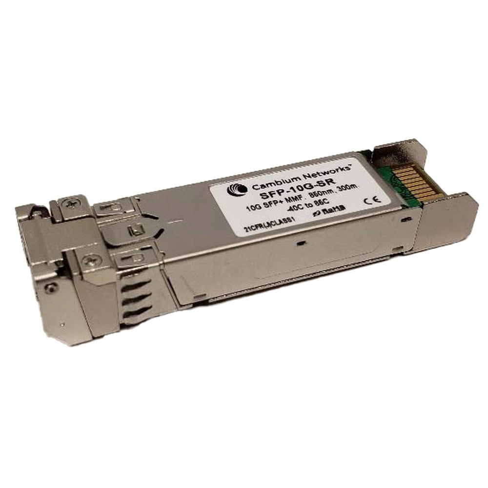 Cambium Networks SFP-10G-SR 10G SFP+ MMF SR Transceiver, 850nm. -40C to 85C.