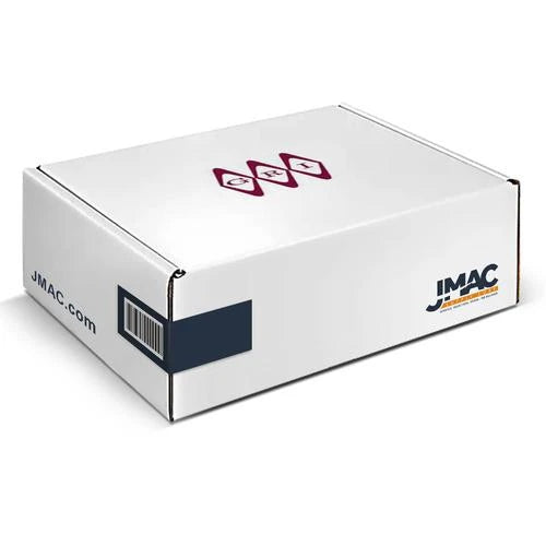George Risk Industries 8366-T Pack, Resistor 2-10K 1/8 Watt / W/4 Pin Term Block Wht Case.