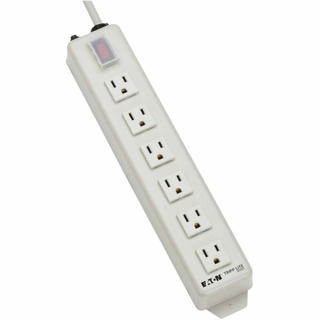 Eaton TLM615NC Power It! 6-Outlet Power Strip, 15 ft. (4.57 m) Cord, 5-15P, Metal Housing