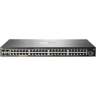 HP JL262A#ABA Aruba 2930F 48G PoE+ 4SFP Switch, U.S. Power Cord