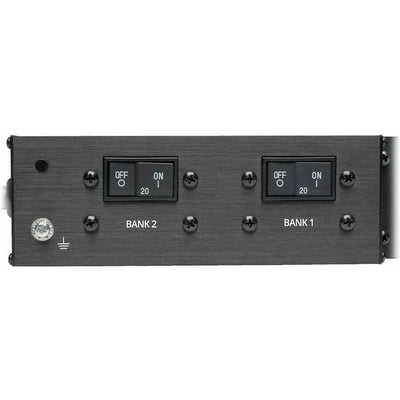 Eaton PDUMNV30HVLX 5.5kW Single-Phase Monitored PDU with LX Platform Interface, 208/230V Outlets (20 C13 & 4 C19), L6-30P, 0U