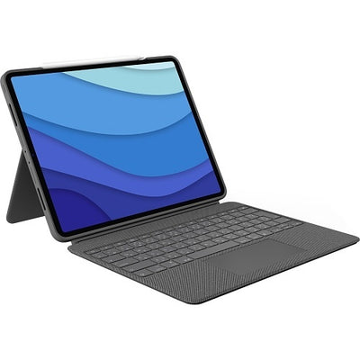 Logitech 920-010097 Combo Touch for iPad Pro - Grey