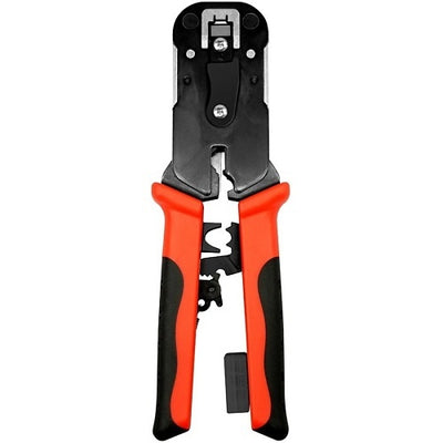 Omni Cable S45-C101 ProSeries Heavy Duty RJ45 Crimp Tool (Gen2) for all Unshielded & External/Internal Ground Shielded RJ45 Mod