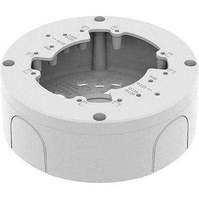 Hanwha SBV-140BW Back box for dome cameras. Compatible with: QNV-C8083R/C9083R, QNV-C8011R/C8012/C9011R, QND-6011/6021