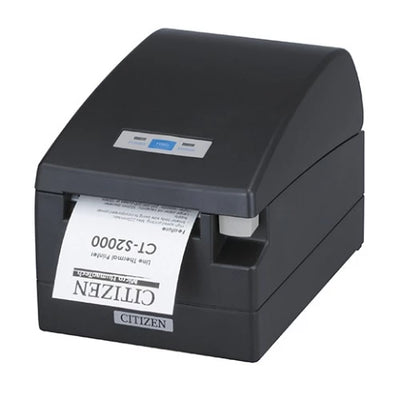 Epson C31CD38A9982 T70II - Front Loading Receipt Printer, mPOS Friendly, 80mm, Thermal, Serial & USB, Dark Gray, Power Supply
