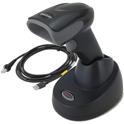 Honeywell Scanning & Mobility 1472G1D-2USB-5-N NA&LA USB Kit: Omni-directional, 1D, upgradable, black scanner (1472g1D-2), charge & communication base