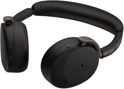 Jabra 36699-999-899 Evolve3 65 Flex MS, Link390c, Black