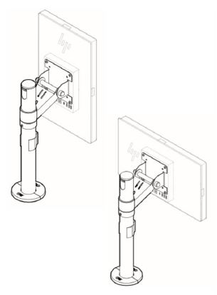 HP Retail 2W7M4AA Engage One Pro Flexible Pole Single Mount