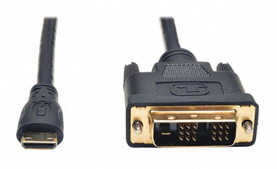 Eaton P566-010-MINI Tripp Lite Series Mini HDMI to DVI Adapter Cable (M/M), 10 ft. (3.1 m)