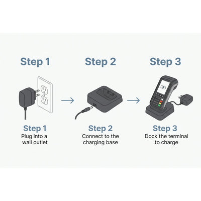 Ingenico 192043474 MOV5000 110V Wall Charger
