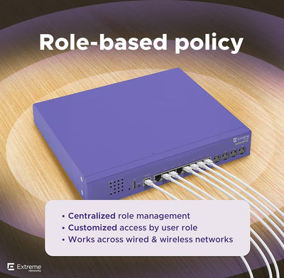 Extreme Networks X435-8P-4S 8 port 10/100/1000BASE-T PoE+ half/full duplex 4x1/2.5G unpopulated SFP 1 AC PSU fanless