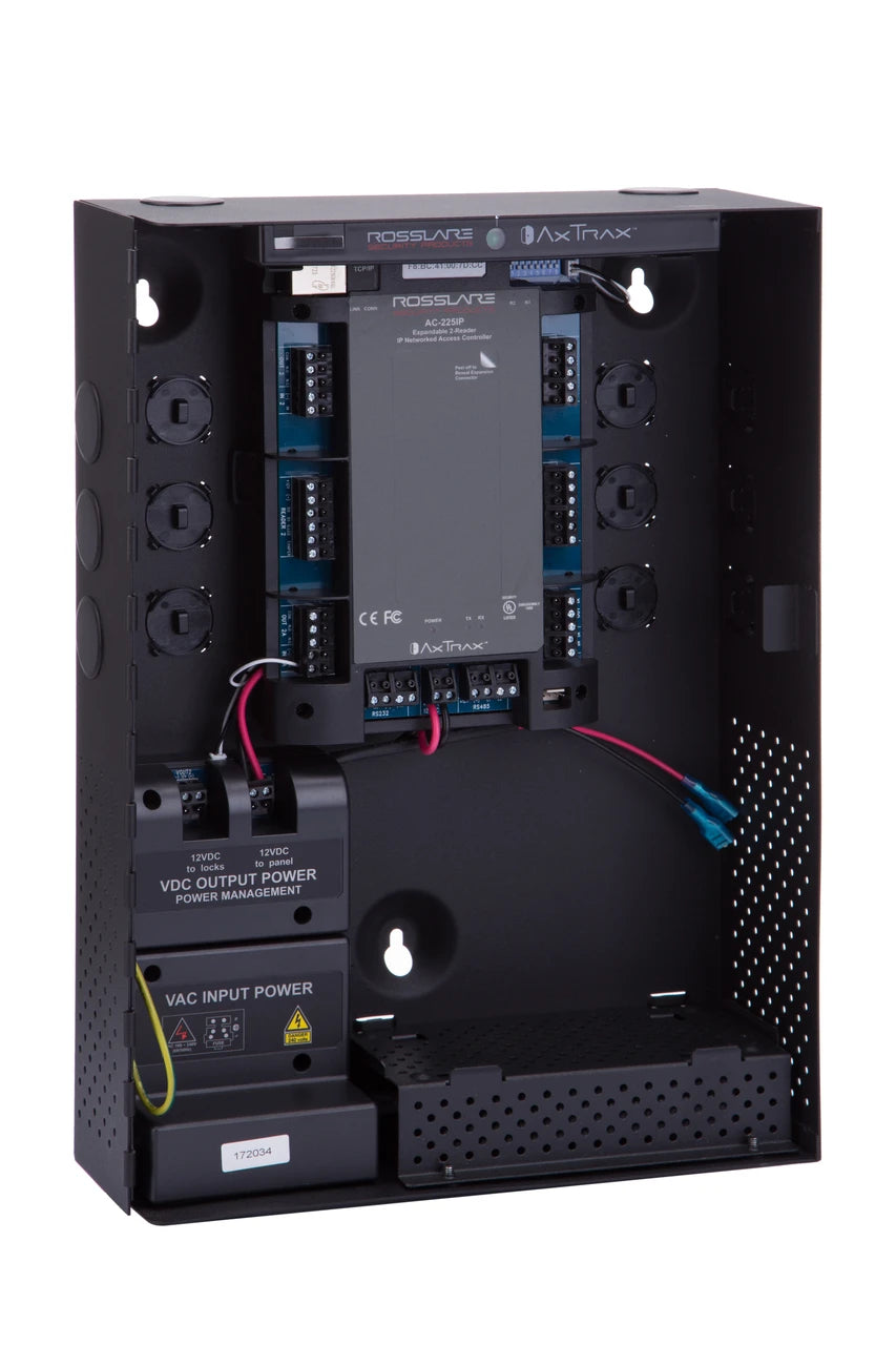 QXR Security AC-225IP-BU Two Door Expandable Control Panel
