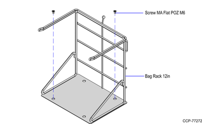 NCR 7360-K451 Kit - 12" Bag Rack