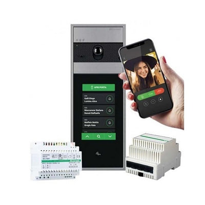 Comelit EZ-ULTRAMUGB IP Kit (black) with Ultra Touch and 1456B