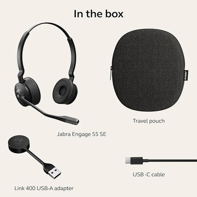 Jabra 9659-410-125 Engage 55 SE Stereo, Link400a, UC