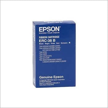 Epson ERC-38B SINGLE Black Impact Ribbon Cartridge for TM-U220/U210/U230/U325/U375/210AR/U300