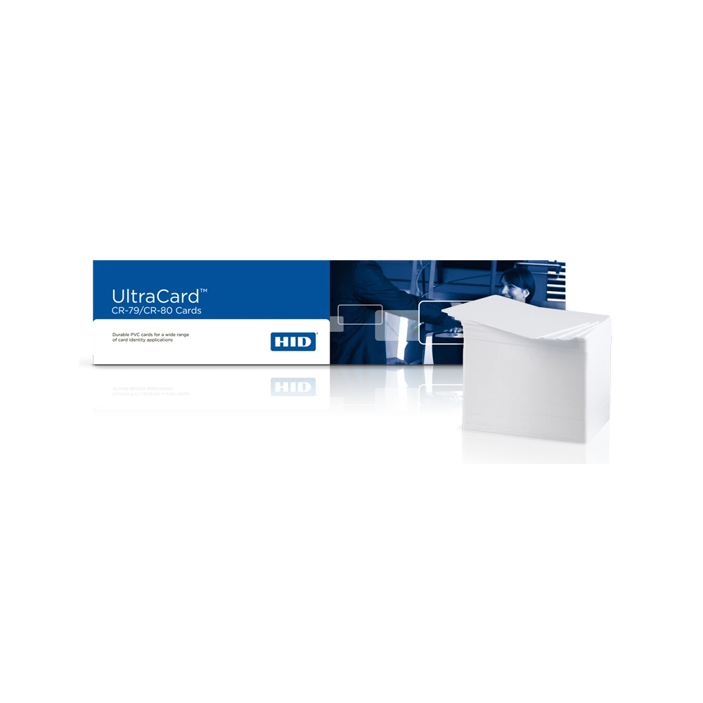 Fargo 81759 UltraCard 10 mil, Adhesive Paper-backed Cards
