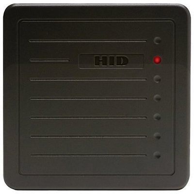 HID 5455BGN00 ProxPro II 125 kHz Wall Switch Proximity Reader Pigtail and No Keypad in Gray