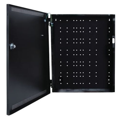 LifeSafety Power E2-BOXED Enclosure, E2, 20x16x4.5, black, no backplate