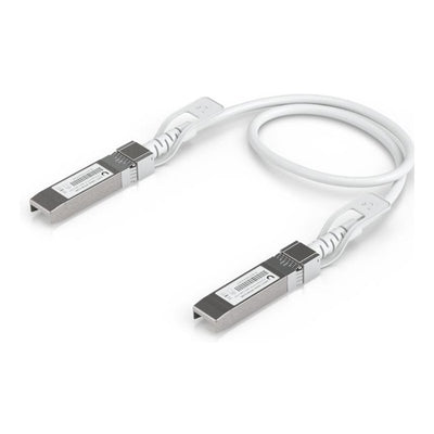 Ubiquiti UACC-UPLINK-SFP28-0.3M Direct attach cable with auto link optimization for seamless 1G SFP, 10G SFP+, and 25G SFP28 interconnects