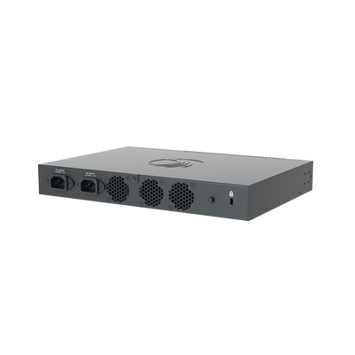 Cambium Networks MXEX3024XFXA00 cnMatrix EX3024F, Intelligent Ethernet Fiber Aggregation Switch, 24 10 Gbps SFP+ ports, dual internal AC